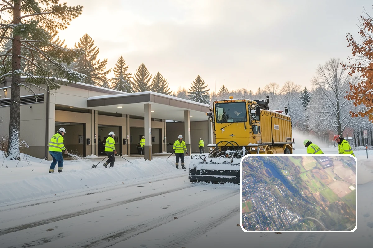 Pretreatment Services in Algona, King County, WA - Stops ice from bonding to pavement in the first place