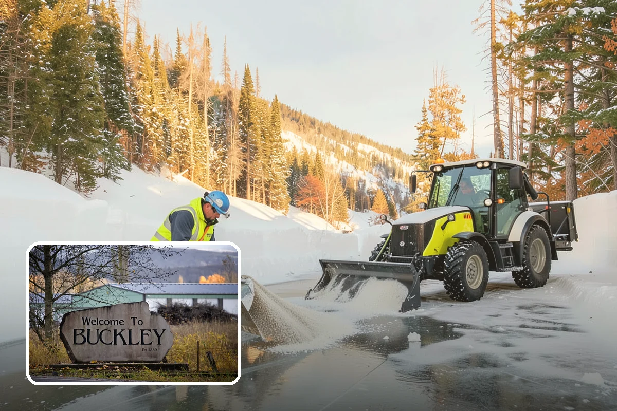 Pretreatment Services in Buckley, Pierce County, WA - Stops ice from bonding to pavement in the first place
