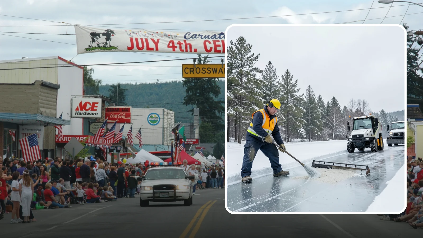 Pretreatment Services in Carnation, King County, WA - Pretreatment services lay down deicer before a freeze so ice never gets a chance to bond to your pavement.