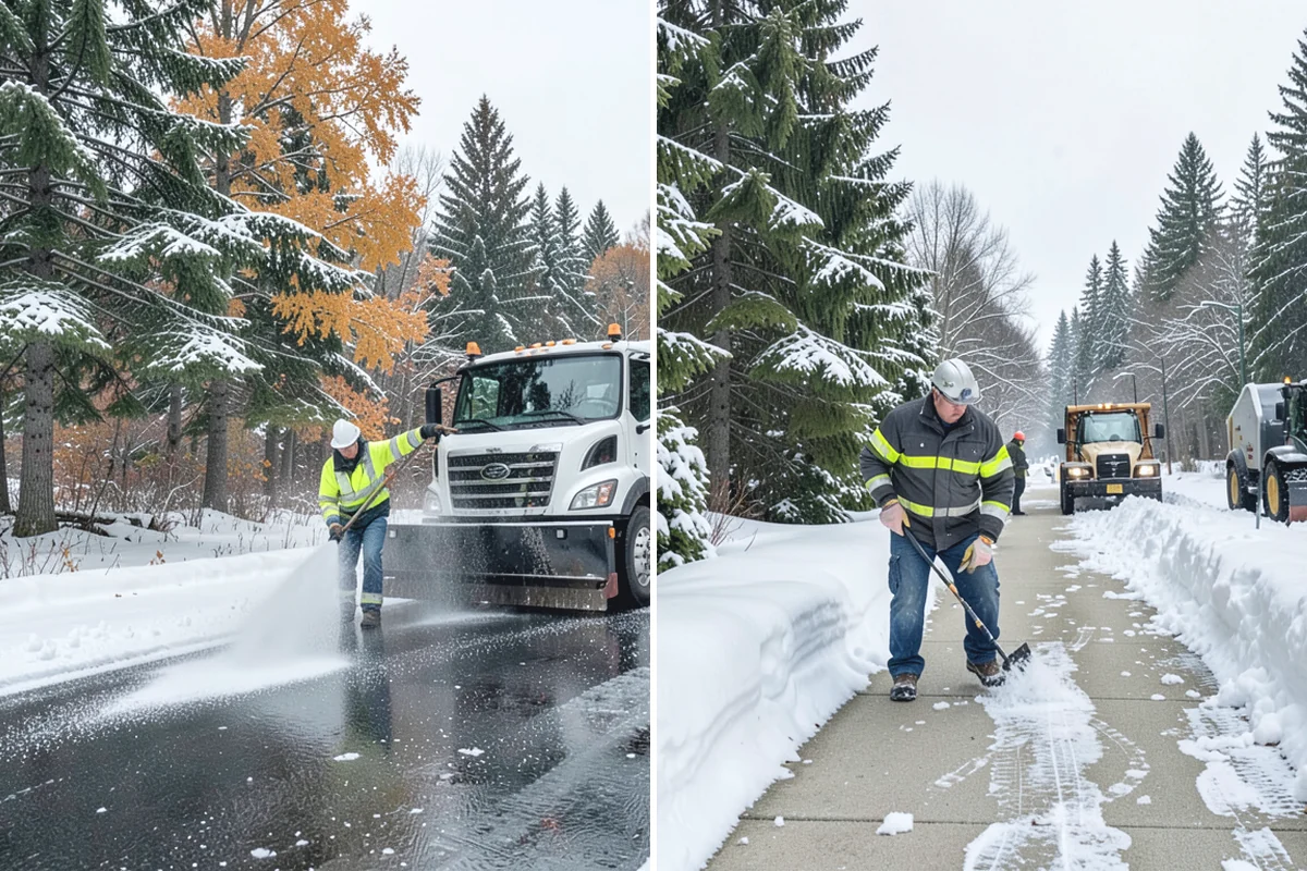 Pretreatment Services in Coupeville, Island County, WA - Monitor forecasts for the rain-to-freeze transition