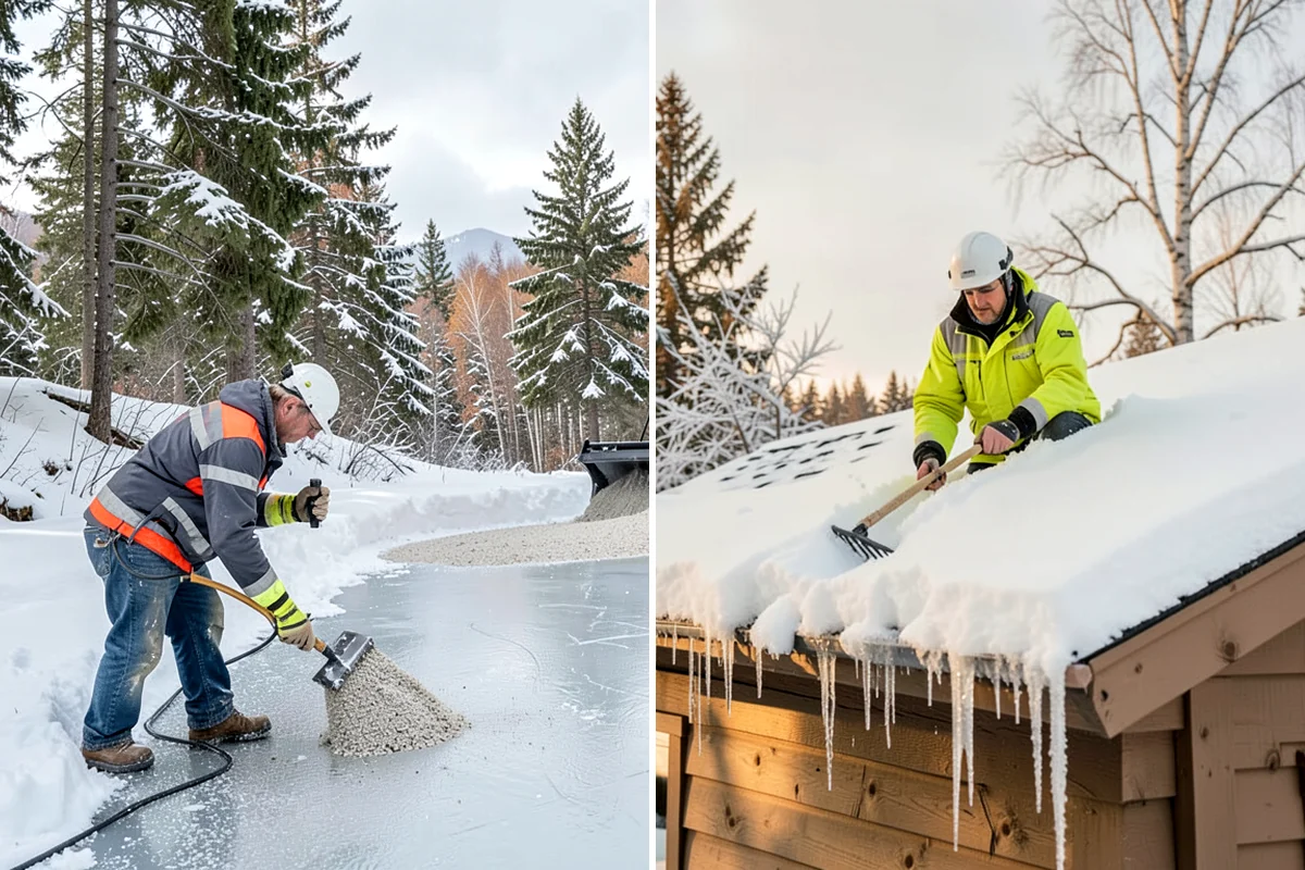 Pretreatment Services in DuPont, Pierce County, WA - Monitor forecasts for the rain-to-freeze transition