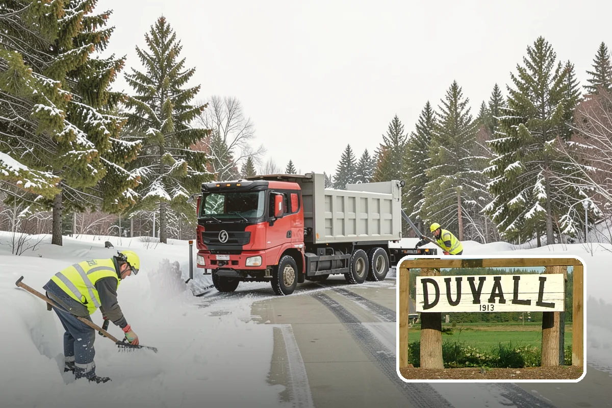 Pretreatment Services in Duvall, King County, WA - Stops ice from bonding to pavement in the first place