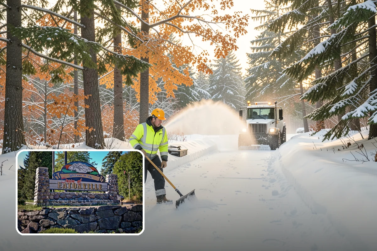 Pretreatment Services in Eatonville, Pierce County, WA - Stops ice from bonding to pavement in the first place