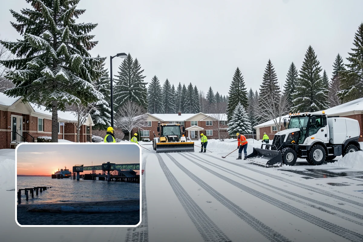 Pretreatment Services in Edmonds, Snohomish County, WA - Stops ice from bonding to pavement in the first place
