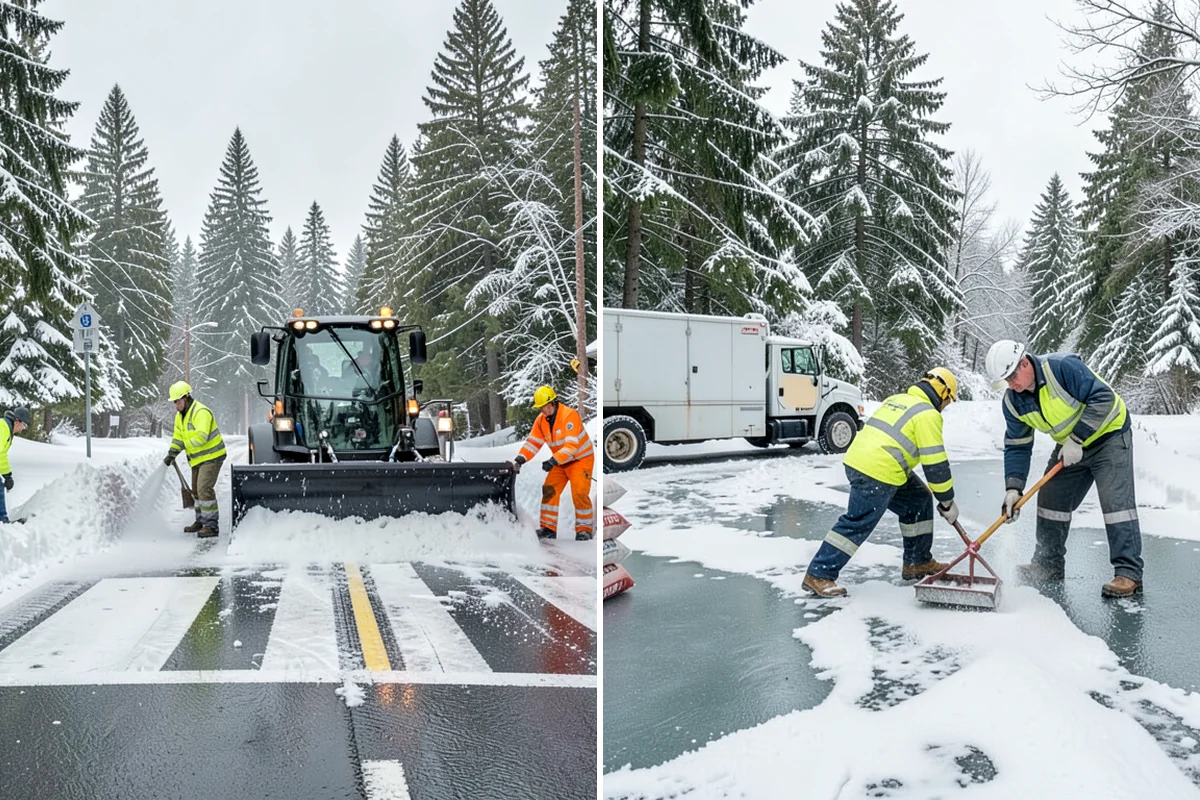 Pretreatment Services in Enumclaw, King County, WA - Monitor forecasts for the rain-to-freeze transition