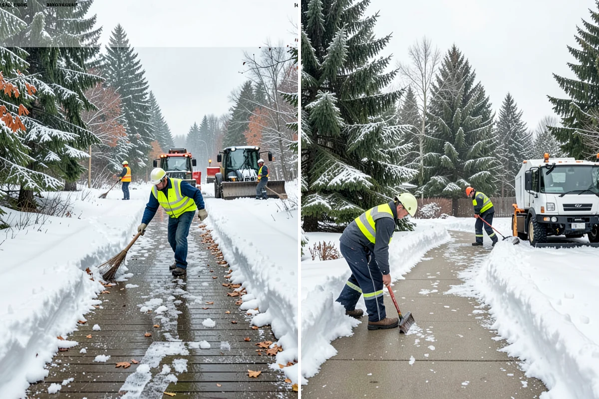 Pretreatment Services in Everett, Snohomish County, WA - Monitor forecasts for the rain-to-freeze transition