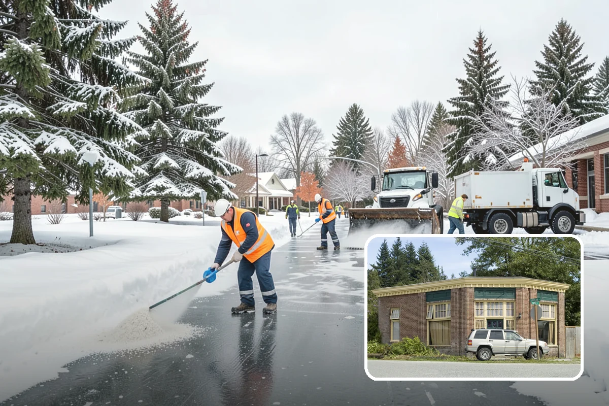 Pretreatment Services in Hamilton, Skagit County, WA - Stops ice from bonding to pavement in the first place