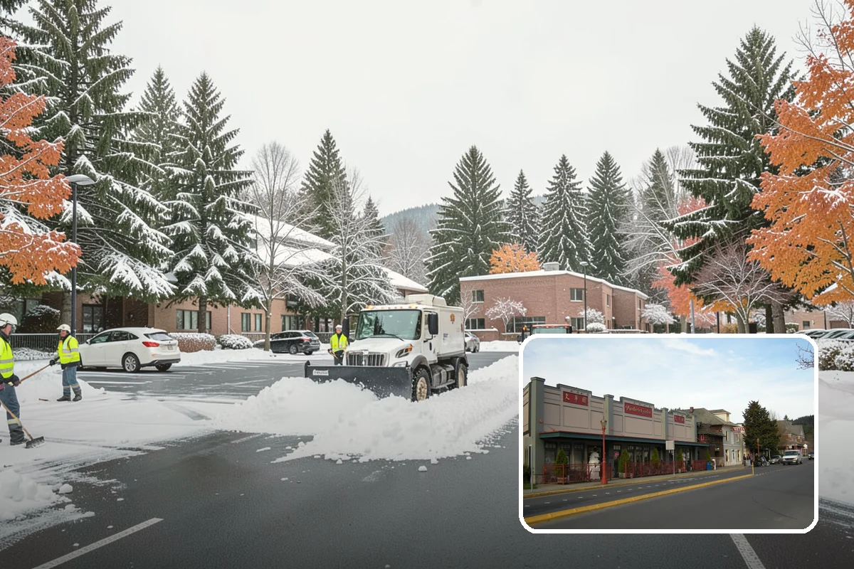 Pretreatment Services in Issaquah, King County, WA - Stops ice from bonding to pavement in the first place