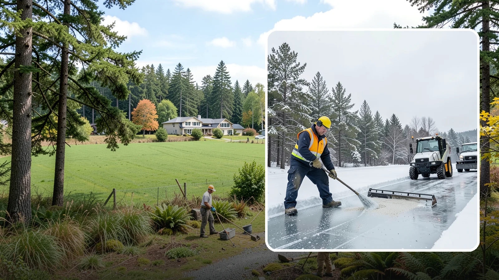Pretreatment Services in Lyman, Skagit County, WA - Pretreatment services lay down deicer before a freeze so ice never gets a chance to bond to your pavement.