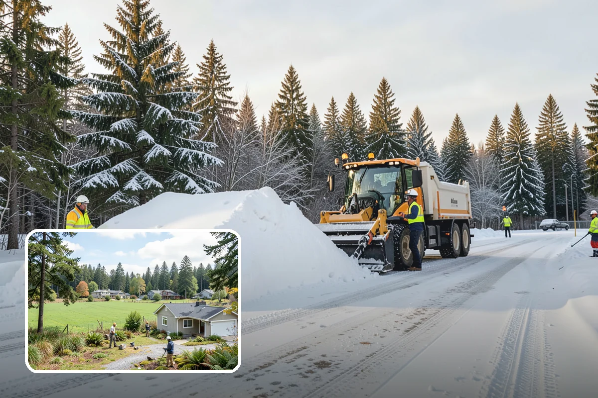 Pretreatment Services in Lyman, Skagit County, WA - Stops ice from bonding to pavement in the first place
