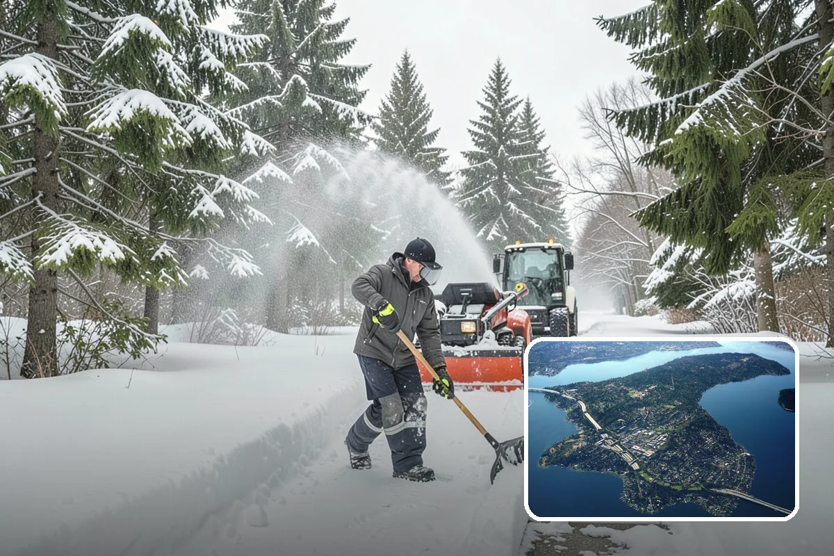 Pretreatment Services in Mercer Island, King County, WA - Stops ice from bonding to pavement in the first place
