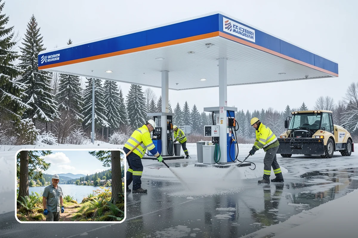 Pretreatment Services in Milton, King County, WA - Stops ice from bonding to pavement in the first place