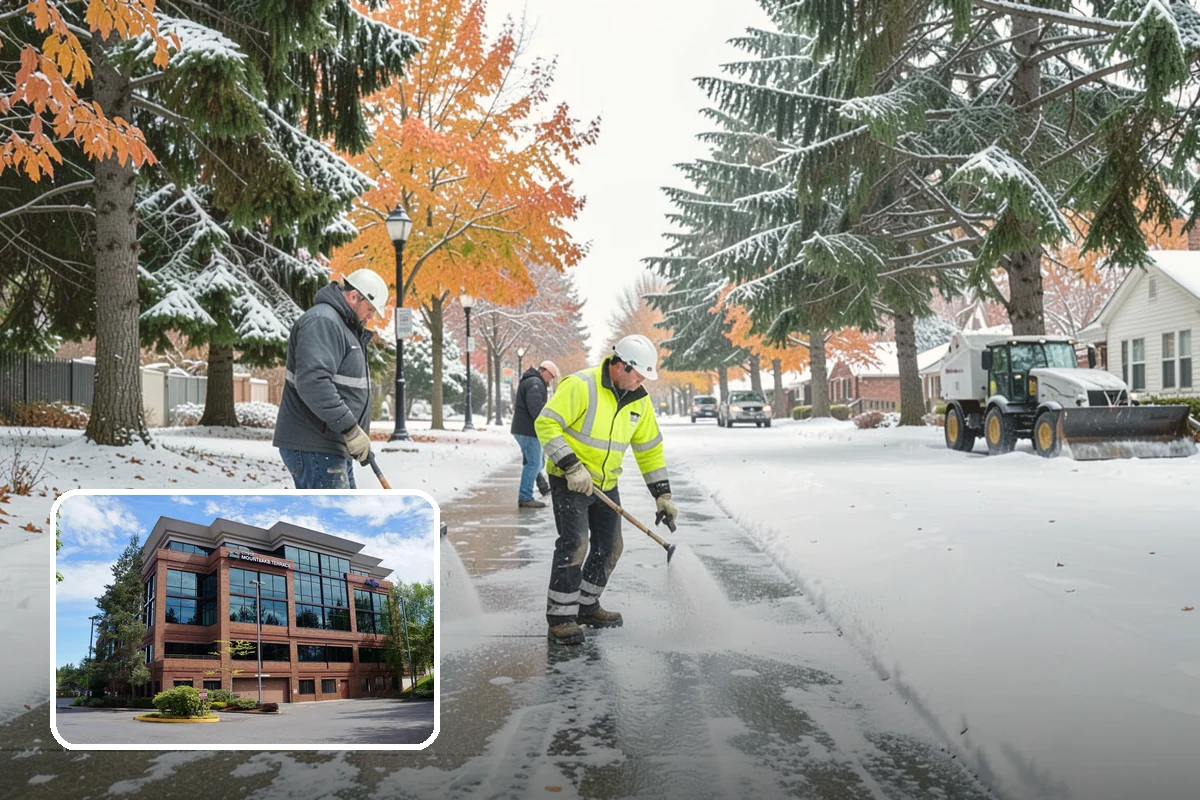 Pretreatment Services in Mountlake Terrace, Snohomish County, WA - Stops ice from bonding to pavement in the first place