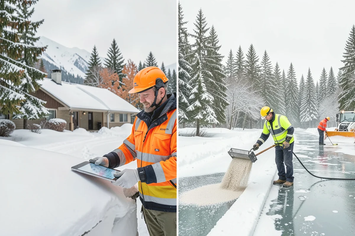 Pretreatment Services in Mountlake Terrace, Snohomish County, WA - Monitor forecasts for the rain-to-freeze transition