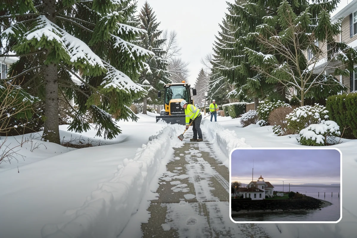 Pretreatment Services in Mukilteo, Snohomish County, WA - Stops ice from bonding to pavement in the first place