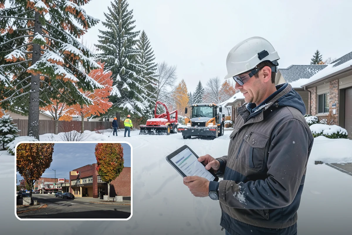 Pretreatment Services in Puyallup, Pierce County, WA - Stops ice from bonding to pavement in the first place