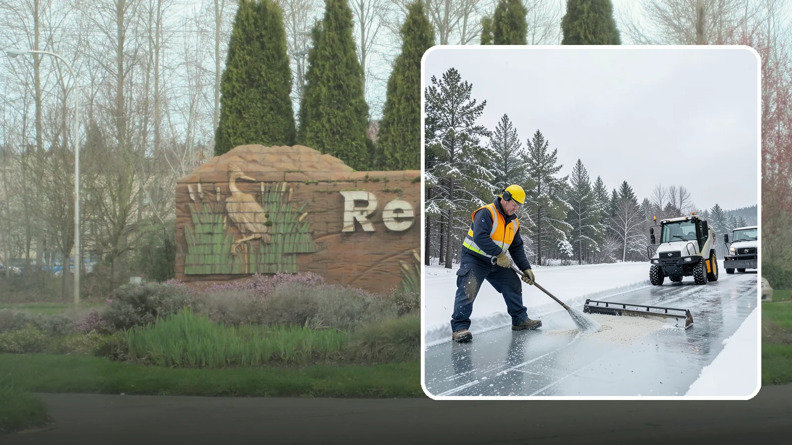 Pretreatment Services in Renton, King County, WA - Pretreatment services lay down deicer before a freeze so ice never gets a chance to bond to your pavement.