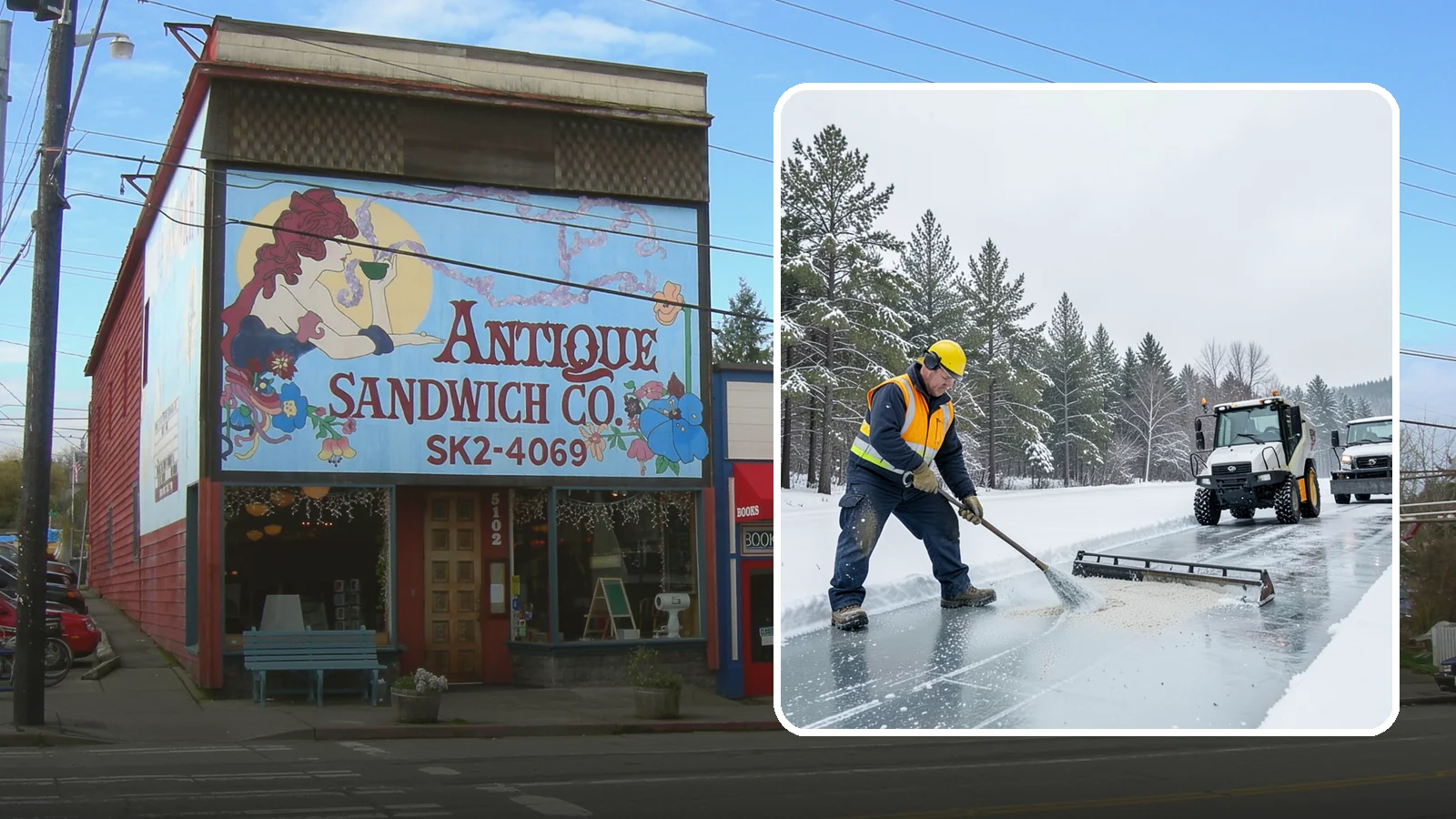 Pretreatment Services in Ruston, Pierce County, WA - Pretreatment services lay down deicer before a freeze so ice never gets a chance to bond to your pavement.