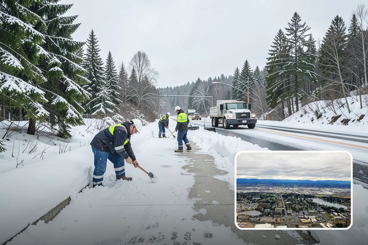 Pretreatment Services in SeaTac, King County, WA - Stops ice from bonding to pavement in the first place