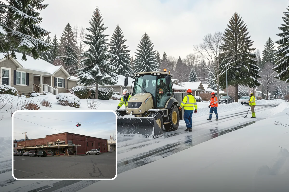 Pretreatment Services in Sedro-Woolley, Skagit County, WA - Stops ice from bonding to pavement in the first place