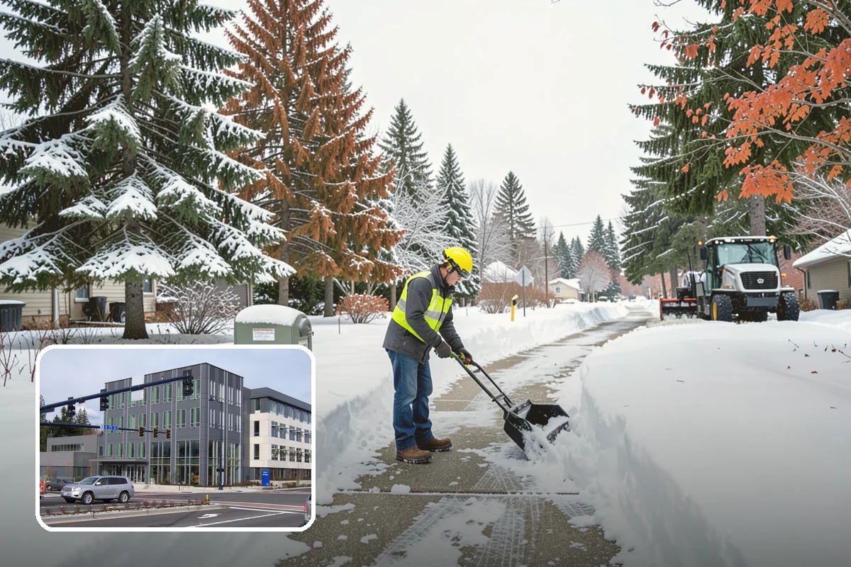Pretreatment Services in Shoreline, King County, WA - Stops ice from bonding to pavement in the first place