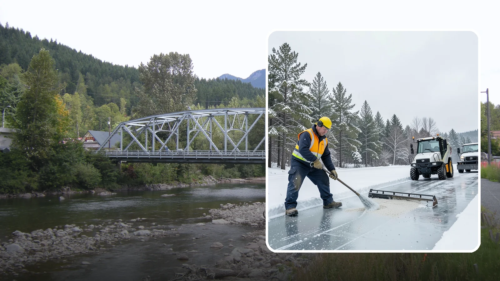 Pretreatment Services in Skykomish, King County, WA - Pretreatment services lay down deicer before a freeze so ice never gets a chance to bond to your pavement.