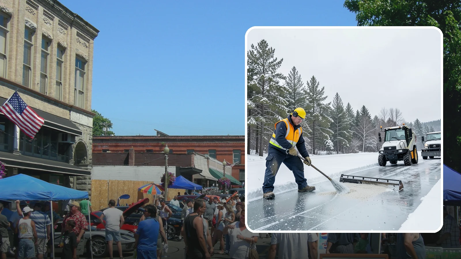 Pretreatment Services in Snohomish, Snohomish County, WA - Pretreatment services lay down deicer before a freeze so ice never gets a chance to bond to your pavement.