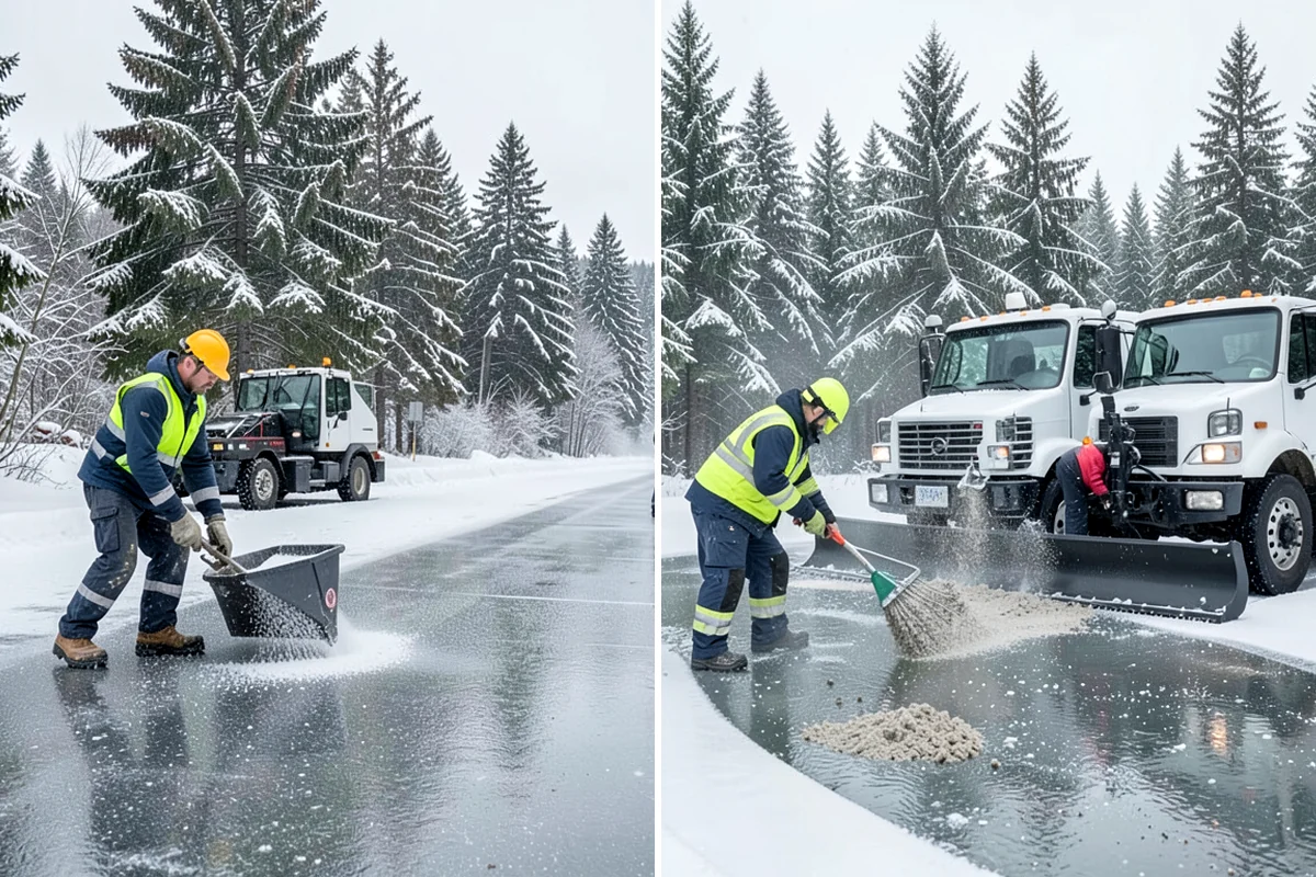 Pretreatment Services in Snoqualmie, King County, WA - Monitor forecasts for the rain-to-freeze transition