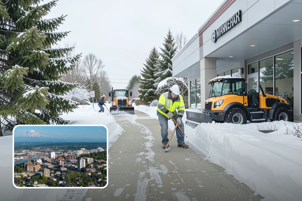 Pretreatment Services in Tacoma, Pierce County, WA - Stops ice from bonding to pavement in the first place