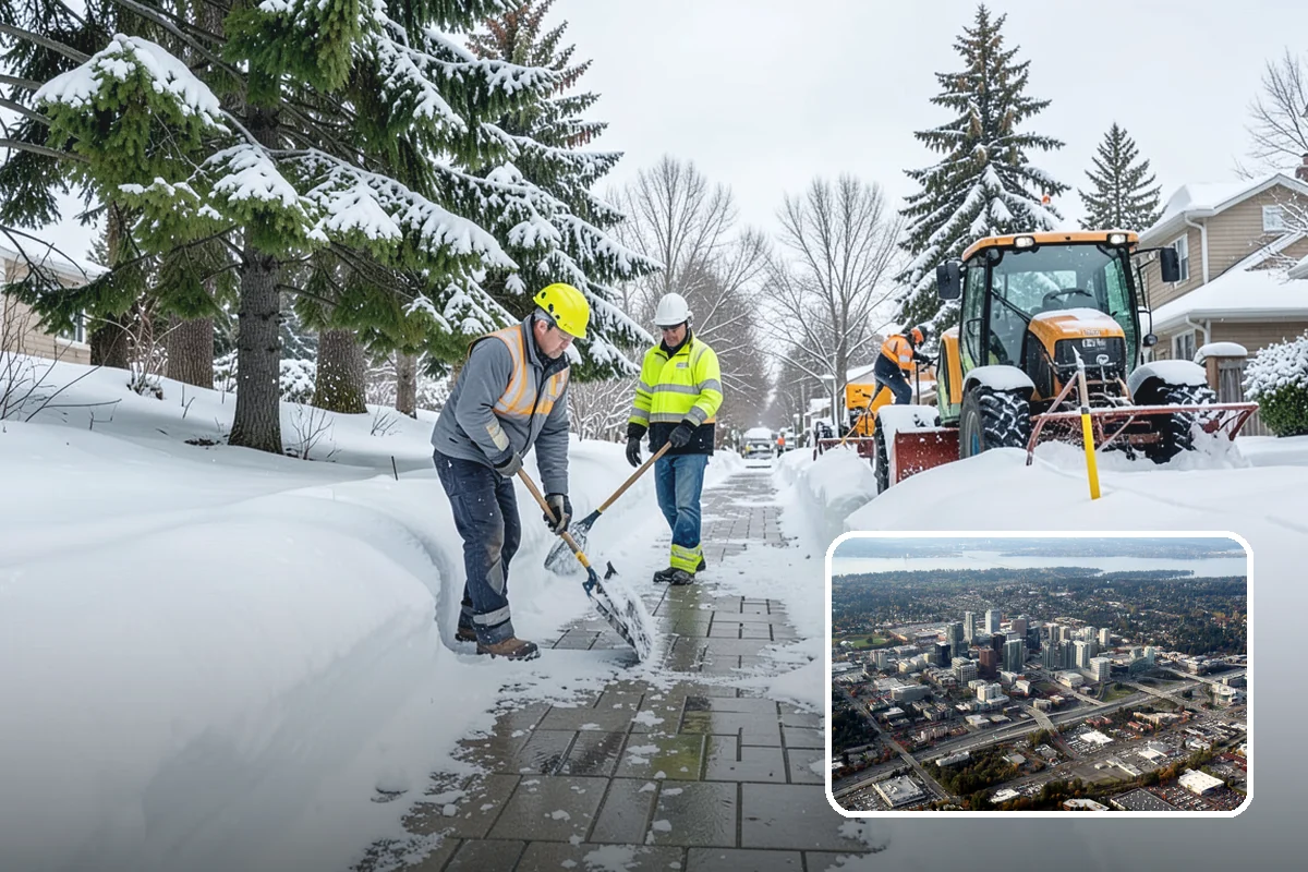 Priority Snow Service in Bellevue, King County, WA - Guaranteed placement at the front of the route