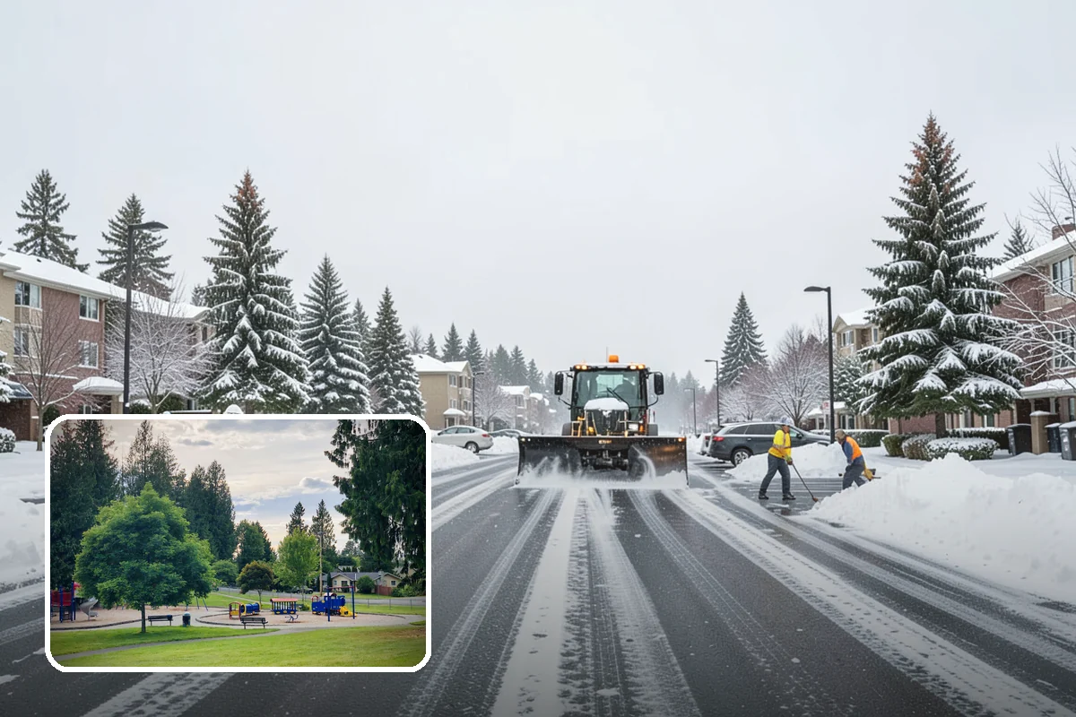 Priority Snow Service in Bonney Lake, Pierce County, WA - Guaranteed placement at the front of the route