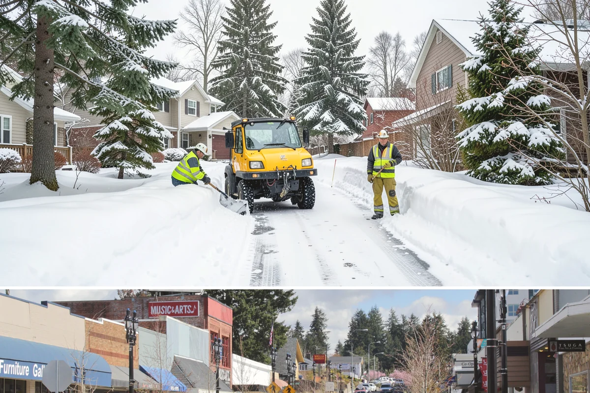 Priority Snow Service in Bothell, King County, WA - Priority status is best secured before winter, since slots are limited during the heaviest January and February storms.