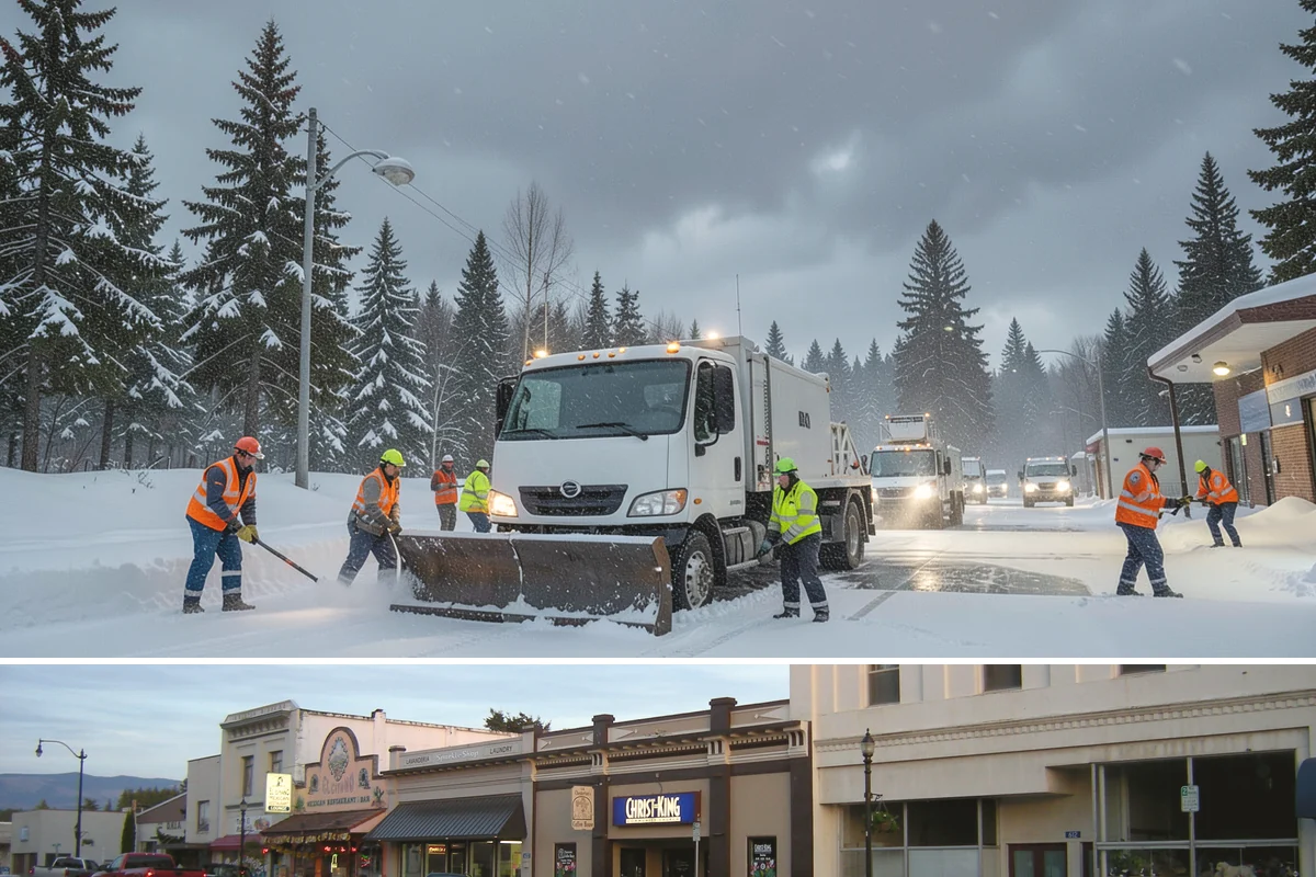 Priority Snow Service in Burlington, Skagit County, WA - Priority status is best secured before winter, since slots are limited during the heaviest January and February storms.