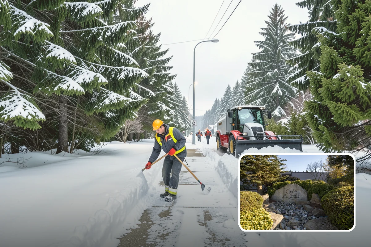 Priority Snow Service in Clyde Hill, King County, WA - Guaranteed placement at the front of the route