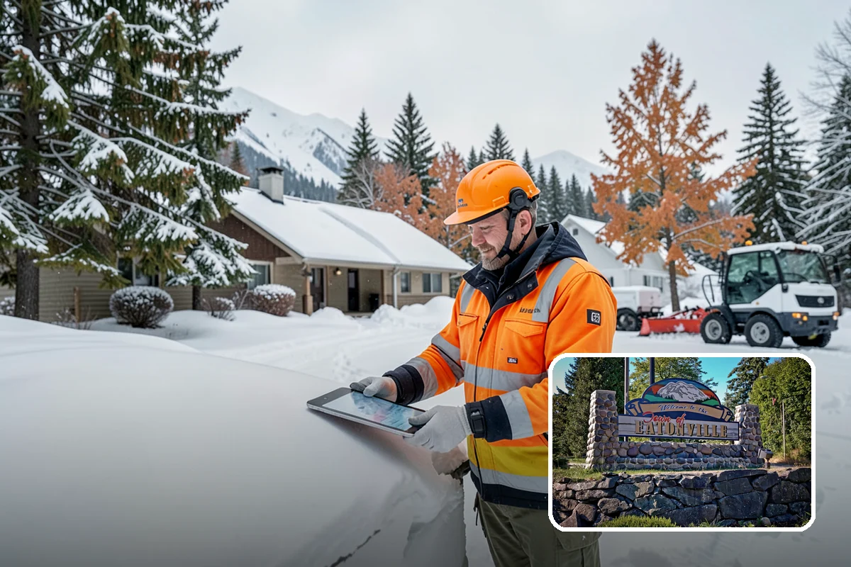 Priority Snow Service in Eatonville, Pierce County, WA - Guaranteed placement at the front of the route