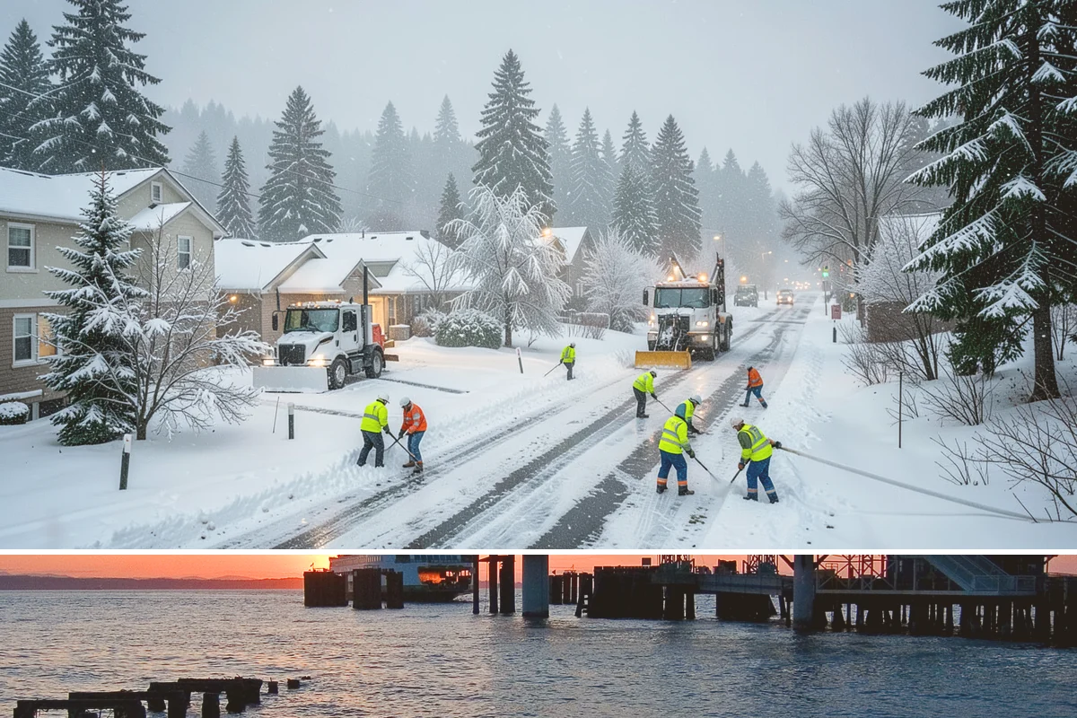 Priority Snow Service in Edmonds, Snohomish County, WA - Priority status is best secured before winter, since slots are limited during the heaviest January and February storms.
