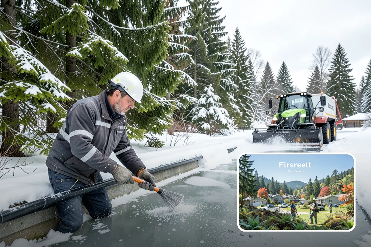 Priority Snow Service in Fircrest, Pierce County, WA - Guaranteed placement at the front of the route