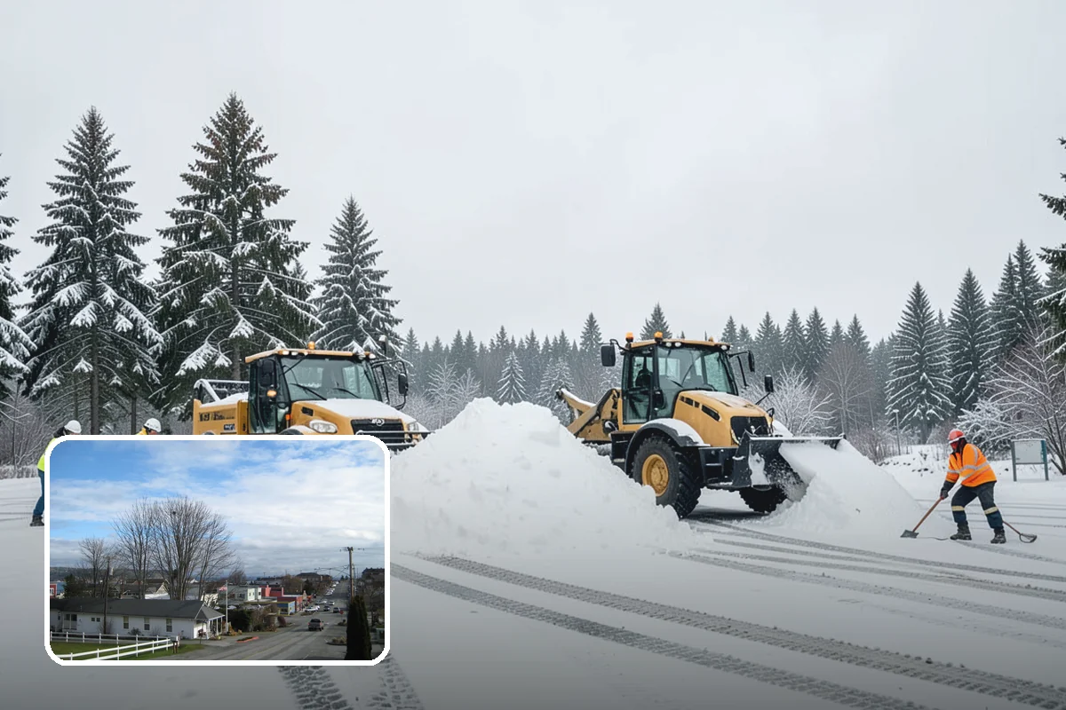Priority Snow Service in Langley, Island County, WA - Guaranteed placement at the front of the route