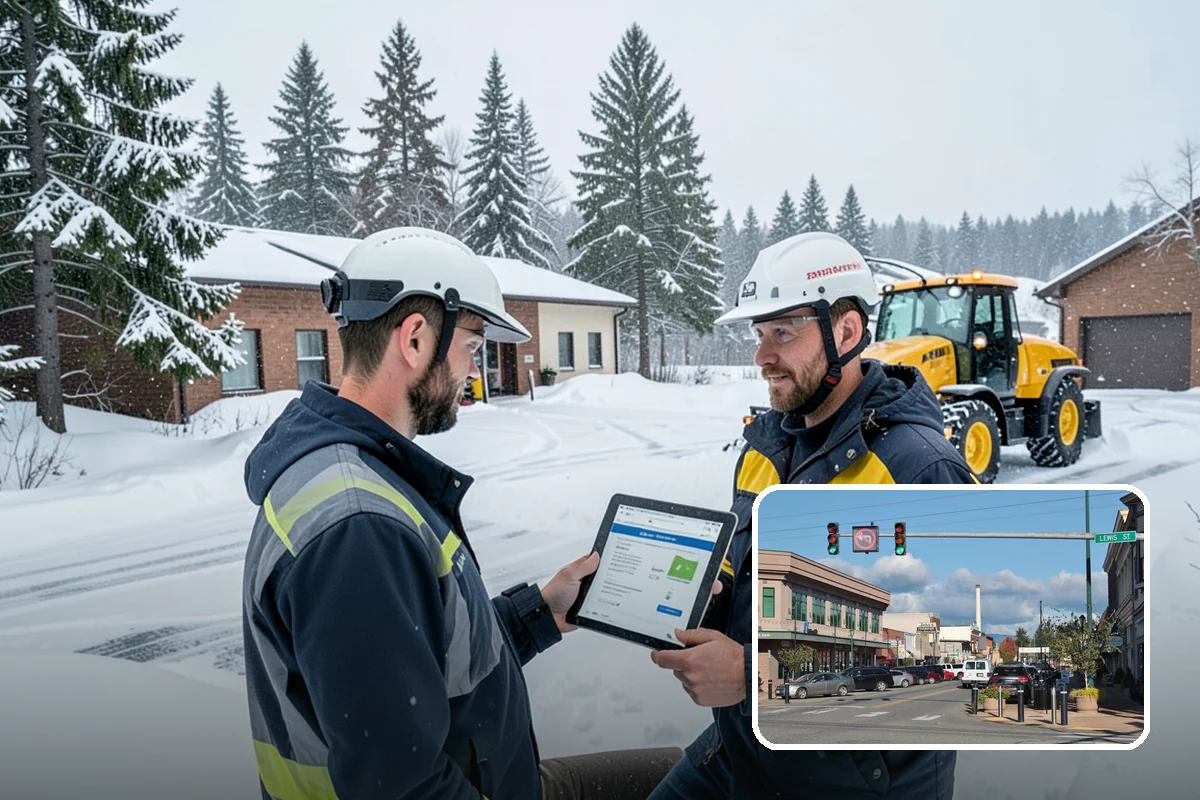 Priority Snow Service in Monroe, Snohomish County, WA - Guaranteed placement at the front of the route