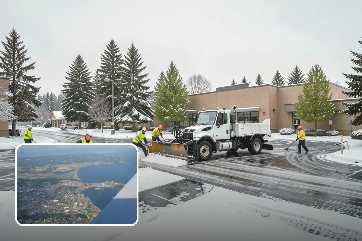 Priority Snow Service in Oak Harbor, Island County, WA - Guaranteed placement at the front of the route