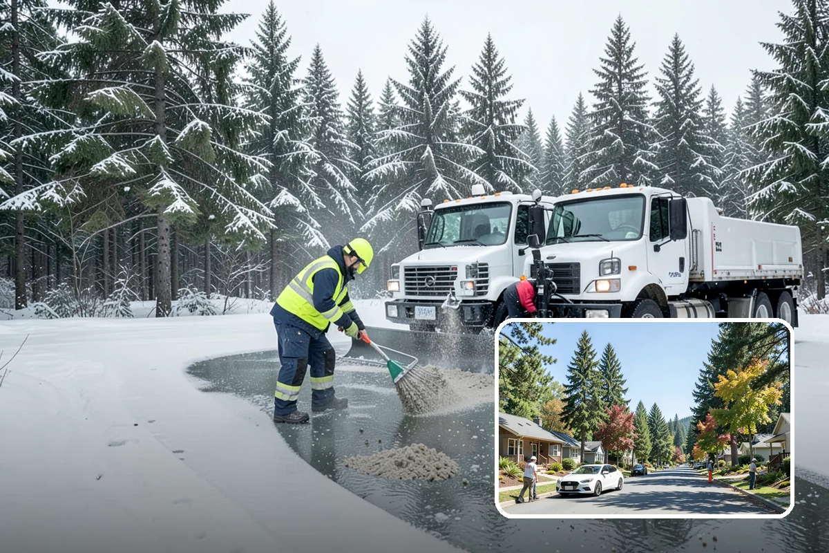 Priority Snow Service in Orting, Pierce County, WA - Guaranteed placement at the front of the route