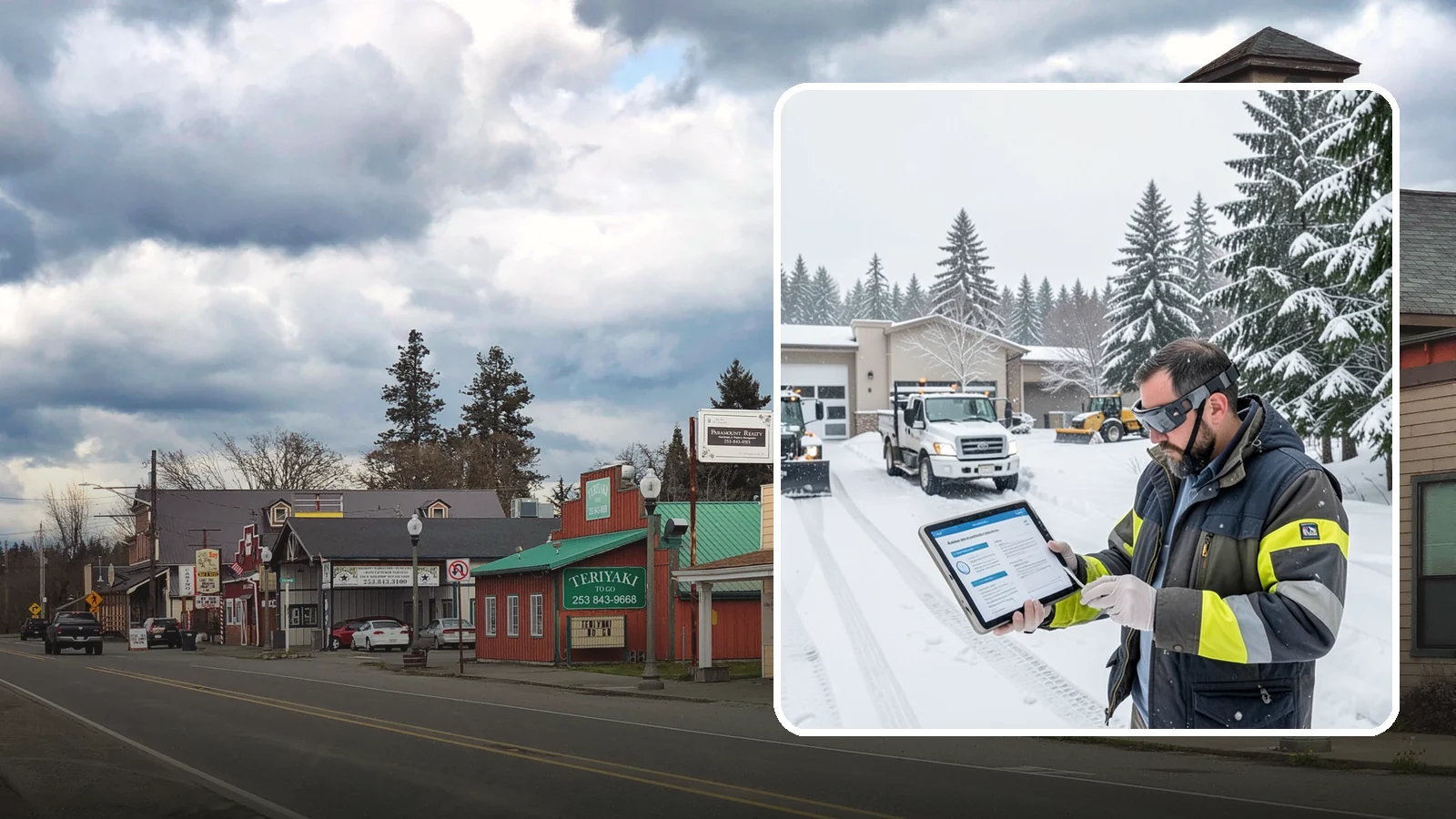 Priority Snow Service in Roy, Pierce County, WA - Front-of-the-line dispatch that puts your property at the top of the route when every crew is in demand.
