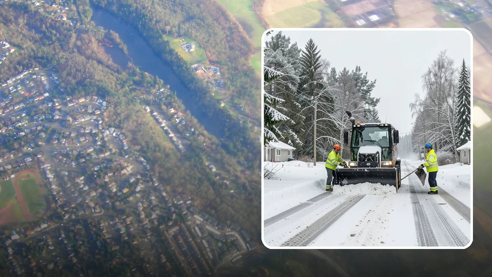 Private Road Snow Removal in Algona, King County, WA - Plowing of private roads and shared lanes that no public agency maintains, keeping rural and gated access open.