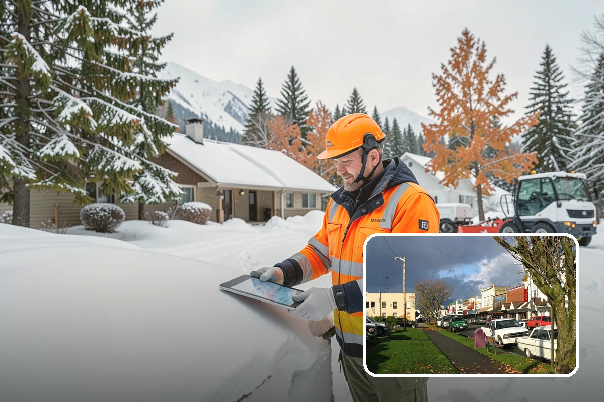 Private Road Snow Removal in Arlington, Snohomish County, WA - Maintains access on roads no public agency will plow