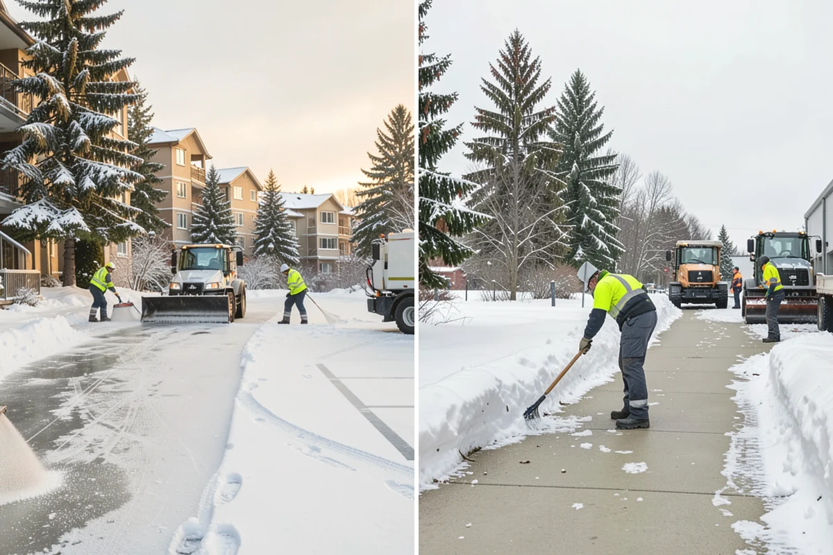 Private Road Snow Removal in Burlington, Skagit County, WA - Stake the road edges to guide plowing on the running surface