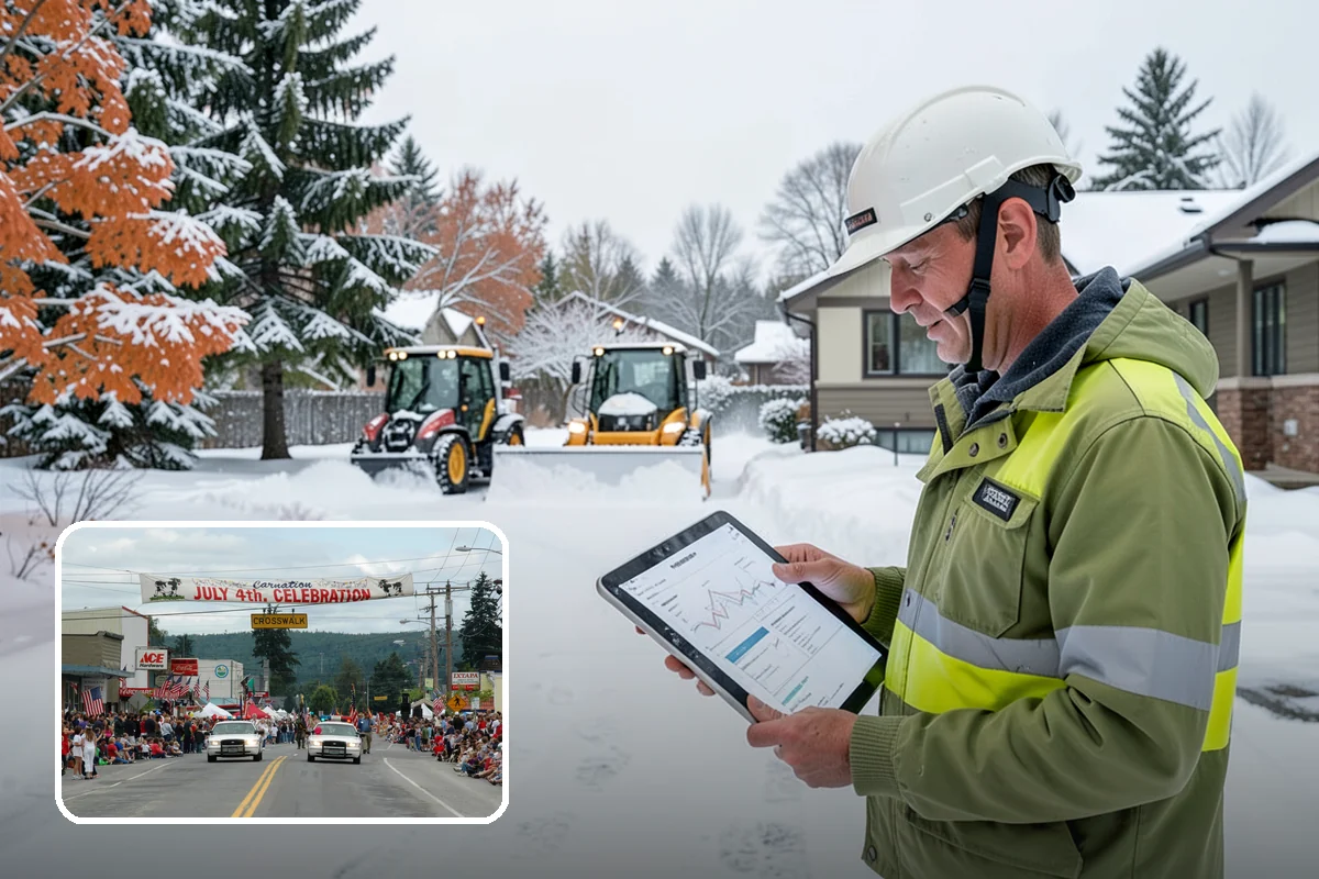 Private Road Snow Removal in Carnation, King County, WA - Maintains access on roads no public agency will plow