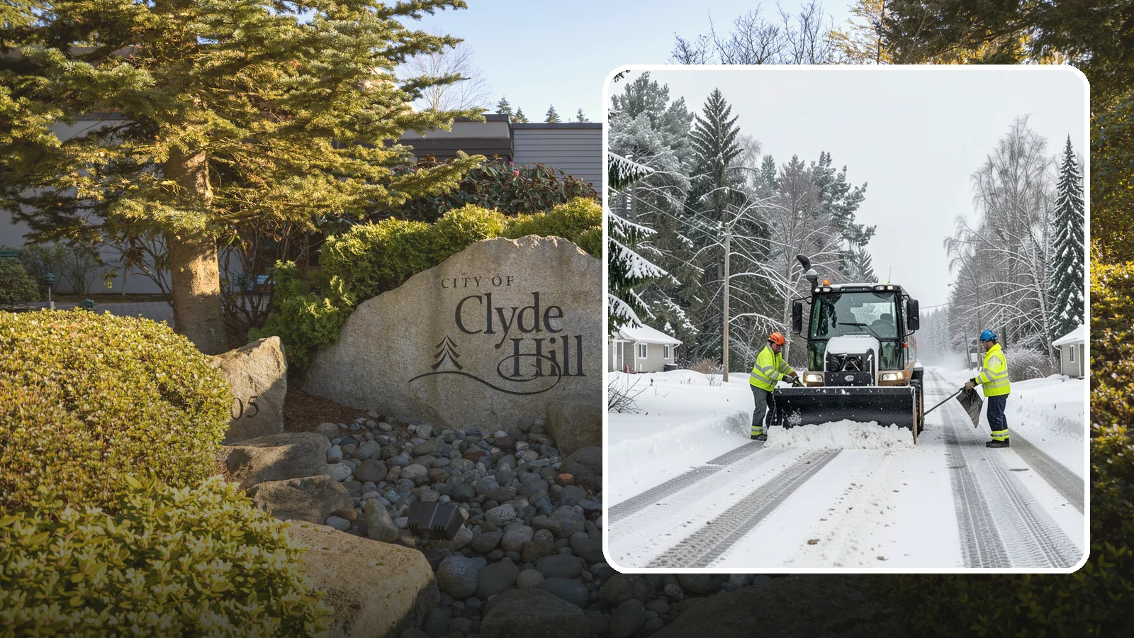 Private Road Snow Removal in Clyde Hill, King County, WA - Plowing of private roads and shared lanes that no public agency maintains, keeping rural and gated access open.
