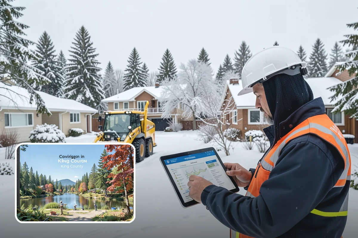 Private Road Snow Removal in Covington, King County, WA - Maintains access on roads no public agency will plow