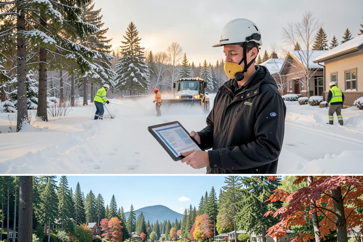 Private Road Snow Removal in Covington, King County, WA - Set up a private-road contract before December, since foothill roads can hold snow long after Seattle streets are bare.