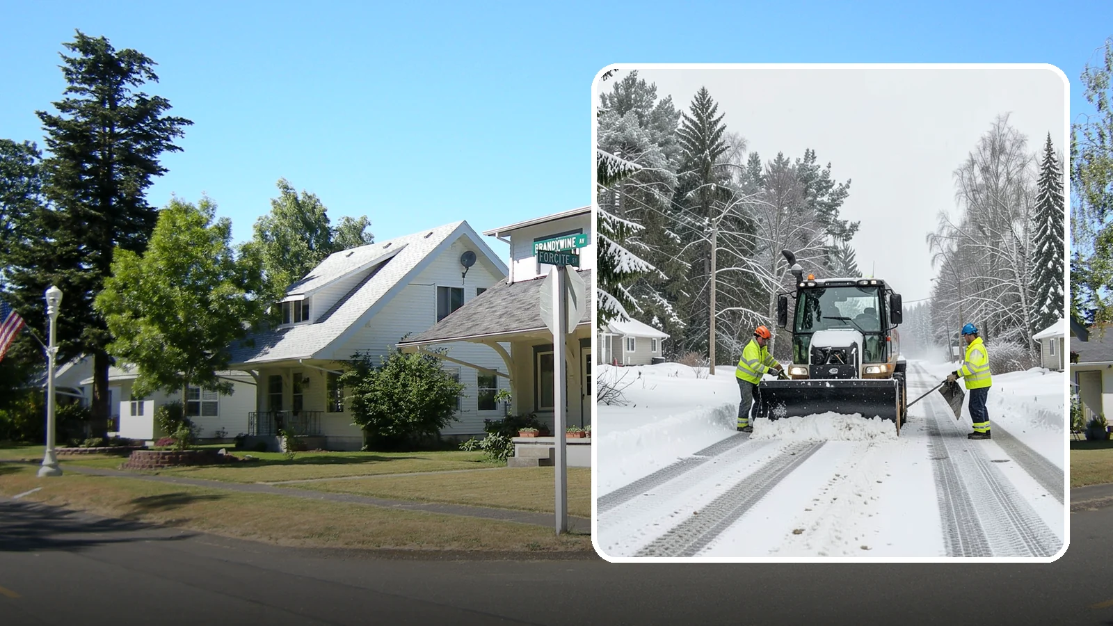 Private Road Snow Removal in DuPont, Pierce County, WA - Plowing of private roads and shared lanes that no public agency maintains, keeping rural and gated access open.